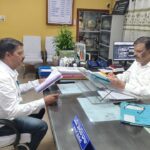 కొత్తగూడెం జి.ఎం. కార్యాలయంలో ఉద్యోగుల సమస్యలపై మెమోరాండం