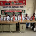 సింగరేణి కార్మికుల కొత్త బదిలీ విధానాన్ని వ్యతిరేకిస్తున్న ఐ.ఎన్.టీ.యూ.సి