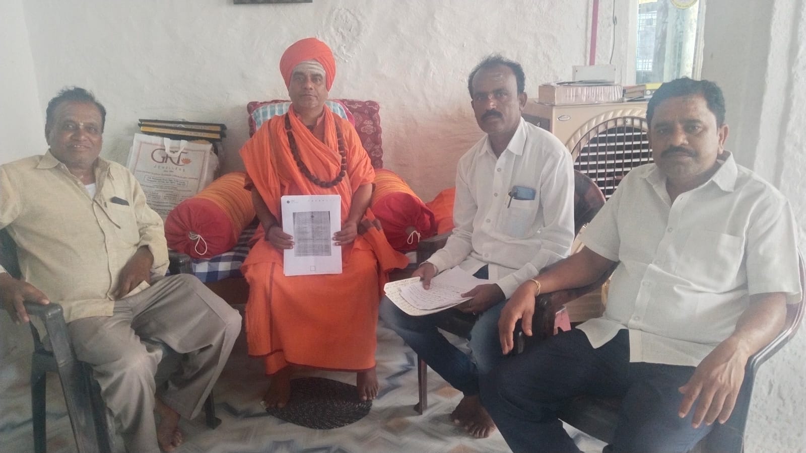 గవిమఠం ఆస్తులు ఎక్కడున్నా కాపాడటమే లక్ష్యం : ఉత్తరాధికారి డాక్టర్ శ్రీ కరిబసవ రాజేంద్ర స్వామి