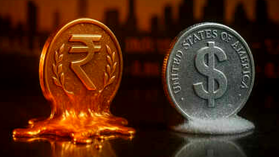 చారిత్రక కనిష్టానికి రూపాయి