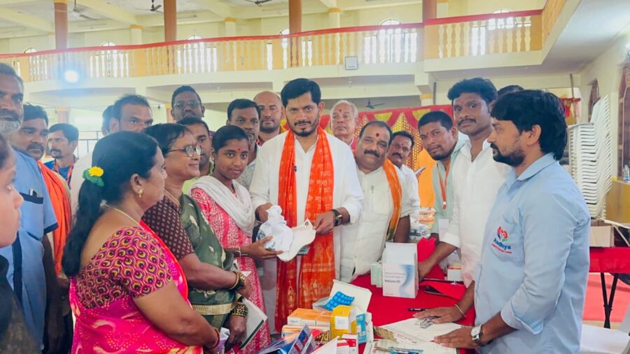 పేద ప్రజలకు మెరుగైన వైద్యం అందించడమే ధ్యేయం: బీజేపీ రాష్ట్ర ఉపాధ్యక్షులు రఘునాథ్ వెరబెల్లి