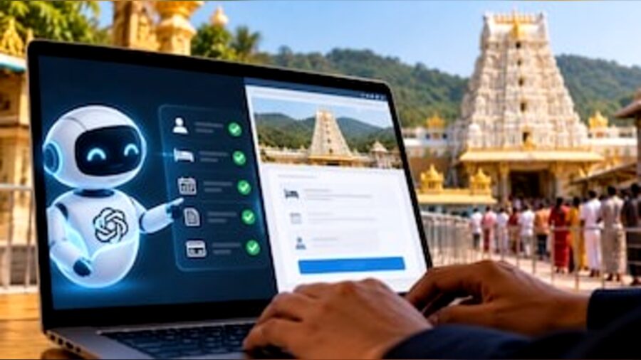తితిదే వెబ్‌సైట్‌లో ఏఐ ఏజెంట్ హల్‌చల్: తిరుమలలో గది బుకింగ్ చివరి దశ వరకు వెళ్లిన వైనం!